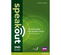 Speakout Pre-Intermediate 2nd Edition Flexi Students' Book 2 with MyEnglishLab Pack