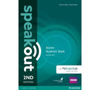 Speakout Starter 2nd Edition Students' Book With Dvd-rom and Myenglishlab Access