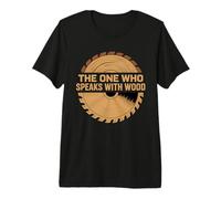 Speaks with Timber Lumberjack Forest Adventure Premium T-Shirt