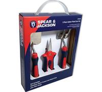 Spear and Jackson 3 Piece Indoor Plant Care Tool Set Trowel, Fork, Snips