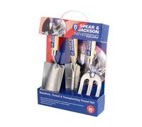Spear and Jackson Neverbend Stainless Hand Tool Gift Set 3pc set 3056GS