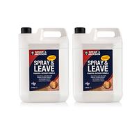 Spear and Jackson - Spray and Leave Concentrate 2 x 5 Litres - Kills Mould, Algae & Lichen From All Exterior Surfaces