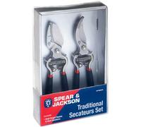 Spear and Jackson Vintage Bypass and Anvil Secateurs Set