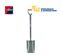 Spear & Jackson 28" Tubular Carbon Steel Contractors Trenching Shovel MYD 2006AP