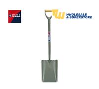 Spear & Jackson 28" Tubular Carbon Steel Taper Mouth No 2 Shovel MYD 2000AC