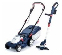 Spear & Jackson 34cm Cordless Rotary Lawnmower & Grass Trimmer - 24V