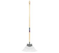 Spear & Jackson 3872HD Neverbend Professional Heavy Duty 48" Flexo Lawn Rake, Grey
