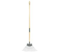 Spear & Jackson 3872Kew Kew Gardens Collection Neverbend Carbon Heavy Duty Lawn Rake (48")