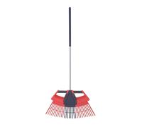 Spear & Jackson 3in1RAKE 30" Leaf Rake, 8" Shrub Rake & Leaf Grabber in One Tool