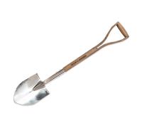 Spear & Jackson 4650PS Traditional Stainless Planting Spade, Brown