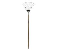 Spear & Jackson Lawn Rake 4812FR Traditional Stainless Steel Flexo Silver