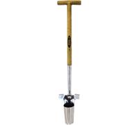 Spear and Jackson 4813BP Traditional Stainless Long Handle Bulb Planter, Brown And Silver, 90.0 mm*1000.0 mm*200.0 mm