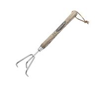 Spear & Jackson 5210PC Traditional Stainless Steel 12" Handle 3 Prong Cultivator, Blue