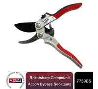 Spear & Jackson 7759BS Razorsharp Compound Action Bypass Secateurs