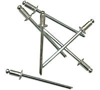 Spear & Jackson A24L Eco Al Rivets, Blue, 4 mm, Set of 100 Piece