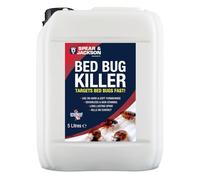 Spear & Jackson Bed Bug Killer, 5 Litres, Long-Lasting, Odourless, insecticide against Flying and Crawling insects