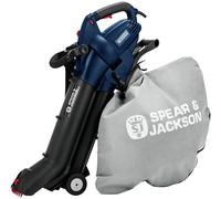 Spear & Jackson Corded Leaf Blower and Garden Vac - 3000W