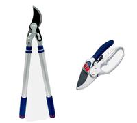 Spear&jackson Dual Compound Telescopic Loppers & Razorsharp Ratchet Secateurs