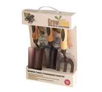 Spear & Jackson Gift Set of Trowels and Weed Fork, Purple