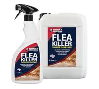 Spear & Jackson Flea Killer, 1 + 5 Litres, Multi-Insect Control for Hard and Soft Furnishings