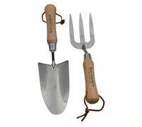 Spear & Jackson Kew Gardens Neverbend Stainless Steel Hand Trowel & Fork