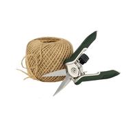Spear & Jackson Kew Gardens Urban Oasis Collection CUTTINGSET19K Snips & Twine Set - Essential Pruners and 100m Natural Garden Twine