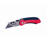 Spear & Jackson Lockable Folding Trimming Knife Red/Blue