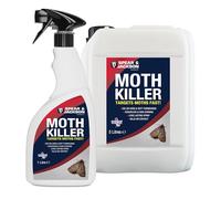 Spear & Jackson Moth Killer, 1L + 5L, Multi-Insect Control, Odourless, Non-Staining