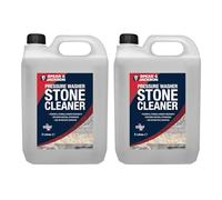 Spear & Jackson Pressure Washer Stone Cleaner, 2 x 5 Litres, Heavy Duty Outdoor Surface Cleaner