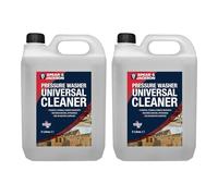 Spear & Jackson Pressure Washer Universal Cleaner, 2 x 5L, Mould and Algae Remover for Fences, Sheds, Decking