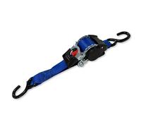 Spear & Jackson RATSTRAP25 Auto Retractable Ratchet Straps - Self-Retracting Tie Downs - 25mm x 3m