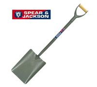 Spear & Jackson Shovel Taper Mouth Builders Garden Steel Shovel No 2 2000AC