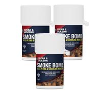 Spear & Jackson Smoke Bomb Fogger, 3 x 4.55g, For Effective Control Of All Flying and Crawling Insects