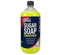 Spear & Jackson Sugar Soap Concentrate, 1L, Multi-Surface Cleaner for Grease and Grime