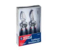 SPEAR&JACKSON TRADITIONAL DROP FORGED BYPASS AND ANVIL SECATEURS SET