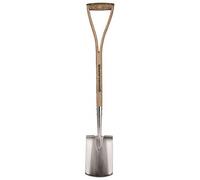 Spear & Jackson Traditional Stainless Steel Border Spade with 712mm Wooden