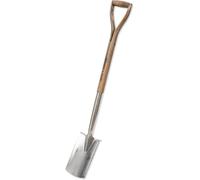 Spear & Jackson Traditional Stainless Steel Border Spade with 712mm Wooden Hand