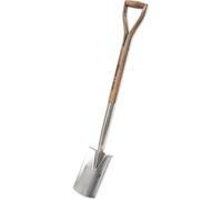 Spear & Jackson Traditional Stainless Steel Border Spade with 712mm Wooden Handle