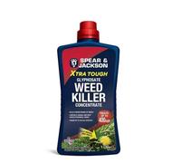 Spear & Jackson Weed Killer Concentrate 1L - Fast Acting Garden Weed Killer, Kills Weeds & Roots, Path, Patio, Driveway & Lawn Weed Control, Dilutable Concentrated Formula