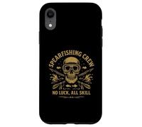 Spearfishing Crew Skull Emblem | No Luck, All Skill Case for iPhone XR