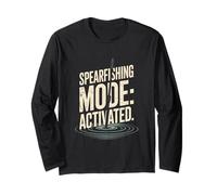 Spearfishing Mode Activated Freediver Long Sleeve T-Shirt