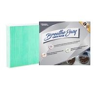 Spearhead HEPA Breathe Easy Cabin Filter, Up to 99.97% Filtration of 0.3 Micron Particles w/No Airflow Reduction (BE-157H)