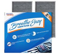 Spearhead Odor Defense Breathe Easy AC & Heater Cabin Air Filter (BE-791A) | Fits Select 1999-2002 Cadillac, Chevrolet, GMC Like OEM | Up to 25% Longer Lasting w/Multi-Layer Activated Carbon