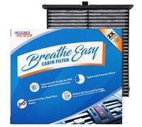 Spearhead Odor Defense Breathe Easy AC & Heater Cabin Filter | Fits 2014-2018 Mazda 3, 2014-2021 Mazda 6, 2013-2025 CX-5 Like OEM | Up to 25% Longer Lasting w/Activated Carbon (BE-811)