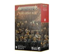 Games Workshop Warhammer Age Of Sigmar - Spearhead: Orruk Warclans Ironjawz Bigmob