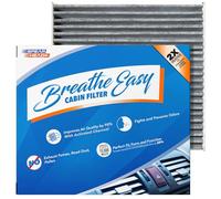 Spearhead Premium Breathe Easy Cabin Filter, Up to 25% Longer Life w/Activated Carbon (BE-549)