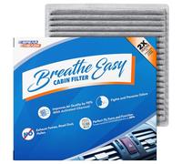 Spearhead Premium Breathe Easy Cabin Filter, Up to 25% Longer Life w/Activated Carbon (BE-846A)