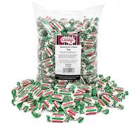 Spearmint Chews 3kg Bulk Bag | Individually Wrapped Mint Sweets