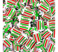 Spearmint Chews - 500g Bulk Bag - Original Retro Spearmint Chews, Assorted mint Flavoured Pick and Mix for Sharing Gifting and Parties. From Bentley & Ackerman Sweet Shop.
