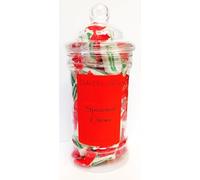 Spearmint Chews Sweets Gift Jar by Dolci Di Lechlade Classic British Retro Traditional Sweet Shop Candy